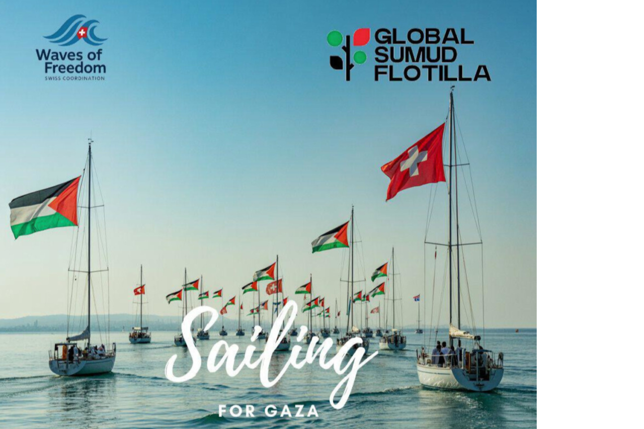 Le SSM romand soutient la Global Sumud Flotilla Le SSM romand soutient la Global Sumud Flotilla