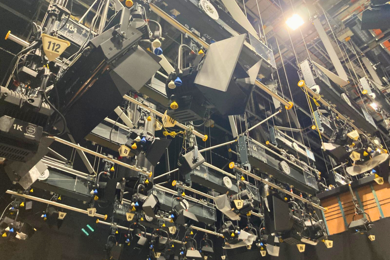 SRF Studio Symbolbild Lichter und Technik